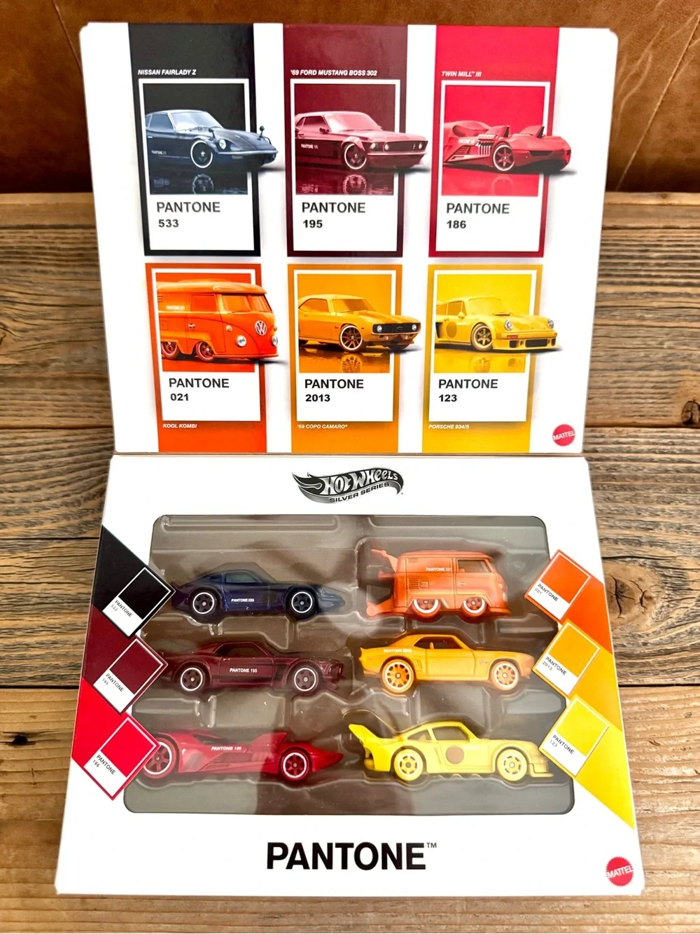 Hot Wheels Silver Series Pantone 6-Car Multipack Factory Sealed